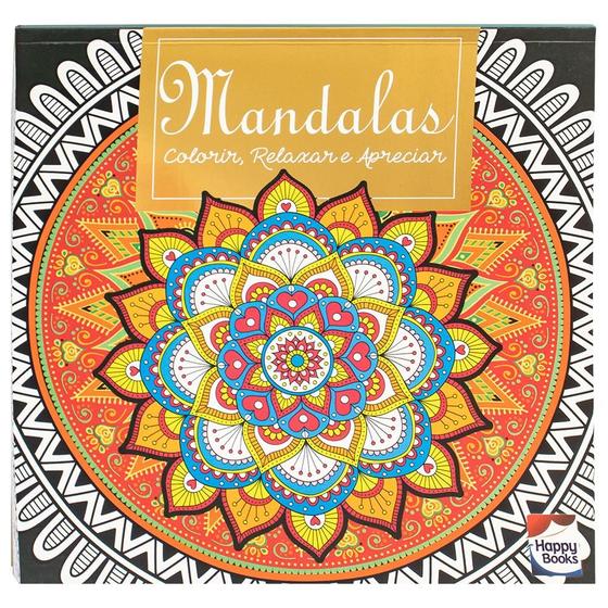 Imagem de Livro - Colorir, Relaxar e Apreciar: Mandalas