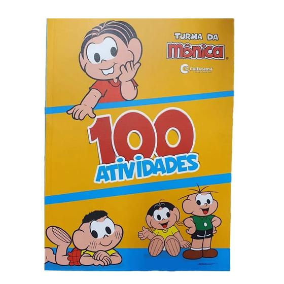 Imagem de Livro Com 100 Atividades - Turma Da Mônica - 1 unidade -  - Rizzo - Culturama 