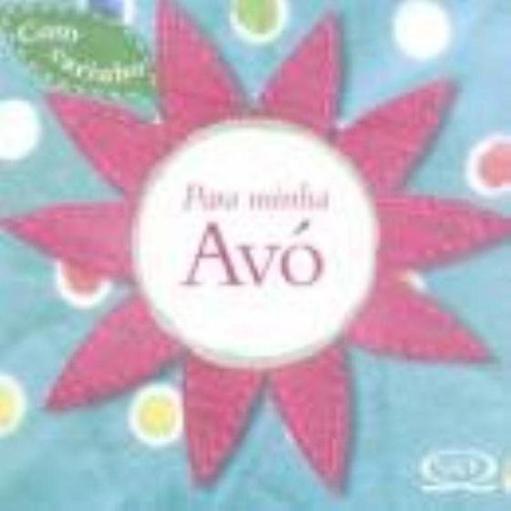 Imagem de Livro - Com carinho para minha avá