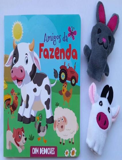 Imagem de Livro - Com Dedoches - Amigos Da Fazenda - PE DA LETRA