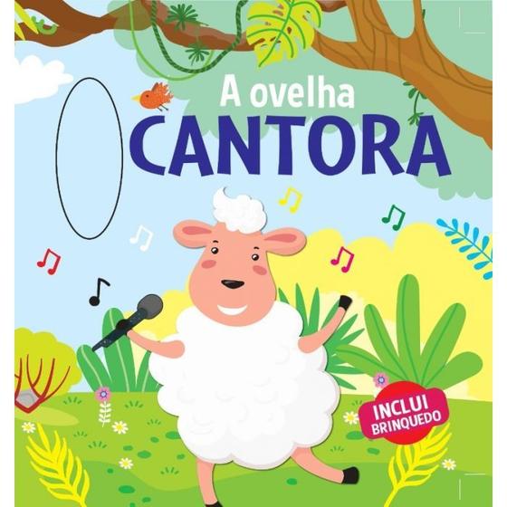 Imagem de Livro com Pelúcia - A Ovelha Cantora-Pé da Letra