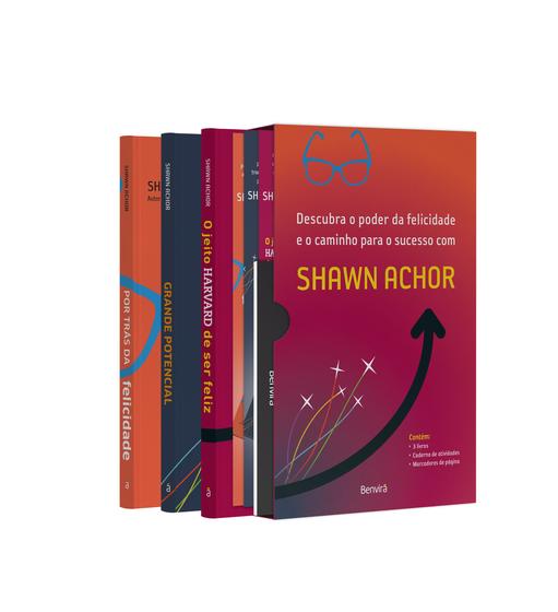 Imagem de Livro - Combo Descubra o poder da felicidade e o caminho para o sucesso com Shawn Achor- 1ª edição 2023