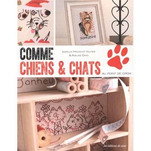 Imagem de Livro Comme Chiens e Chats (Ponto Cruz Como Cães e Gatos)