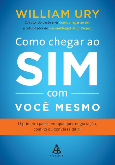 Imagem de Livro - Como chegar ao sim com você mesmo