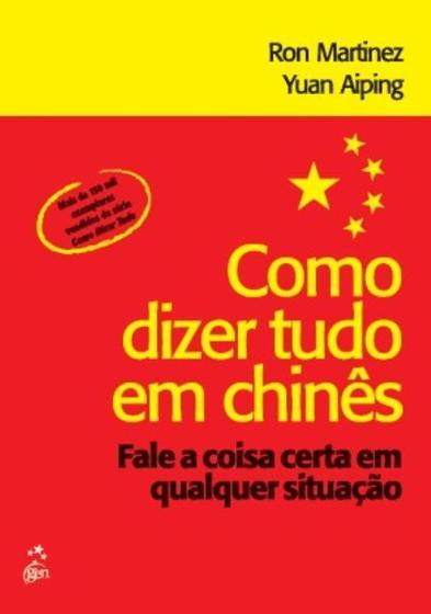 Imagem de Livro - Como dizer tudo em chinês