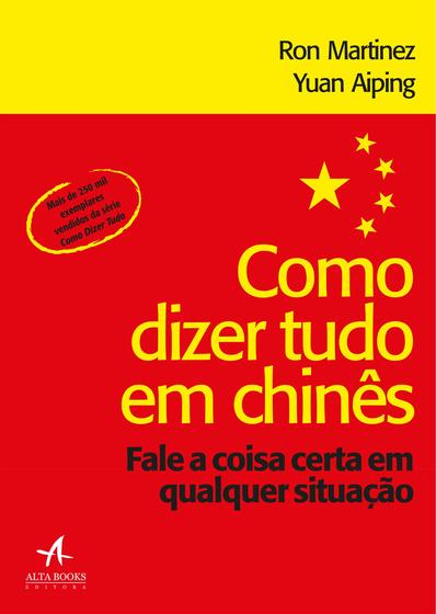 Imagem de Livro - Como dizer tudo em chinês