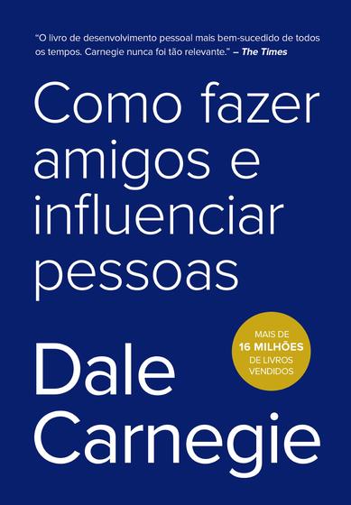 Imagem de Livro Como Fazer Amigos e Influenciar Pessoas Dale Carnegie