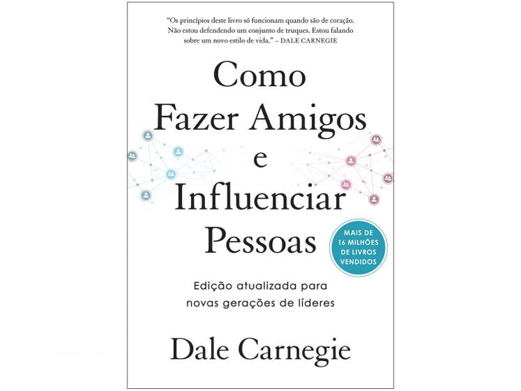 Livro como fazer amigos e influenciar pessoas dale carnegie livros de