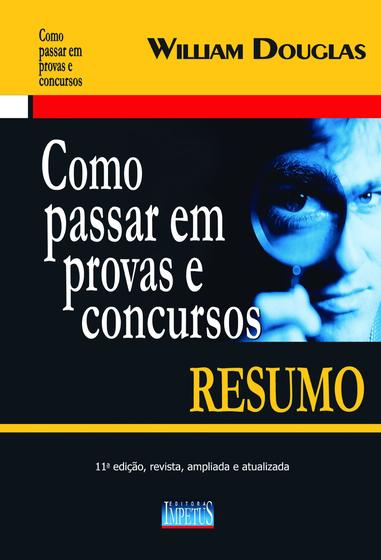 Imagem de Livro - Como Passar em Provas e Concursos - Resumo