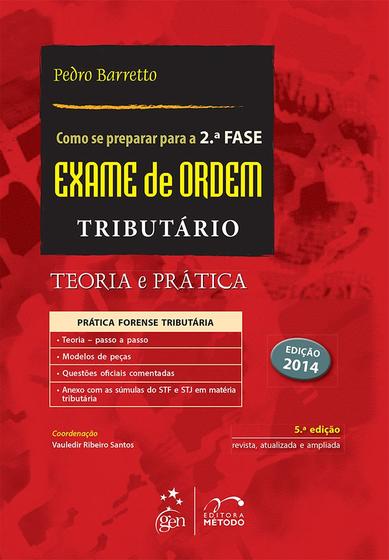 Imagem de Livro - Como se Preparar para a 2ª Fase Exame de Ordem - Tributário