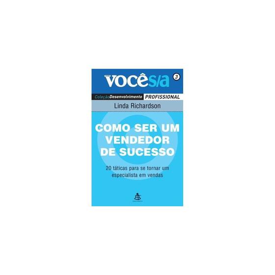 Imagem de Livro - Como Ser Um Vendedor De Sucesso (Col.Voce S/A) - Gmt Sextante