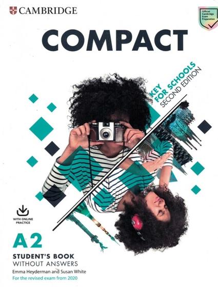 Imagem de Livro - Compact Key For Schools Sb Without Answers With Online Practice 2Nd Ed