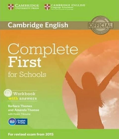 Imagem de Livro Complete First - Workbook With Answer With Cd-Rom - Cambridge