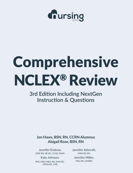 Imagem de Livro Comprehensive NCLEX Review, 3ª edição com NextGen 2023