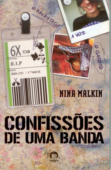 Imagem de Livro - Confissões de uma banda