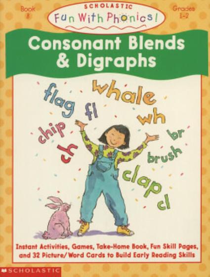 Imagem de Livro - Consonant blends e digraphs