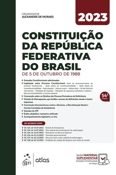 Imagem de Livro - Constituição da República Federativa do Brasil - De 5 de Outubro de 1988