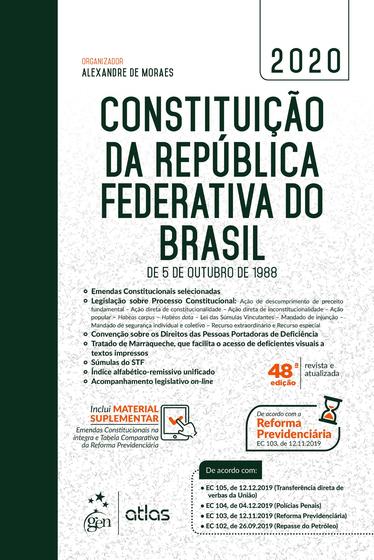 Imagem de Livro - Constituição da República Federativa do Brasil - De 5 de Outubro de 1988