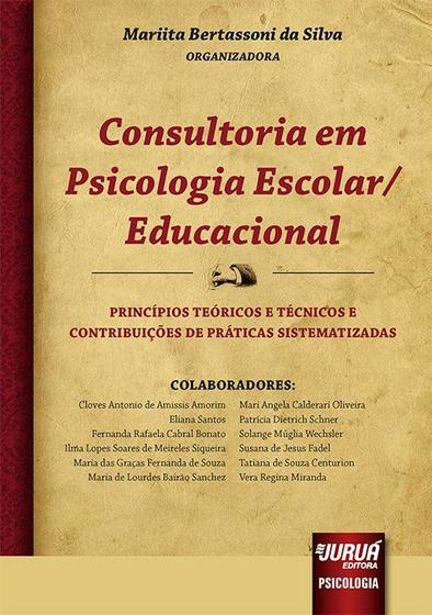 Imagem de Livro - Consultoria em Psicologia Escolar/Educacional