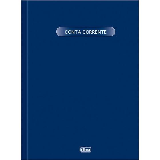 Imagem de Livro Conta Corrente Ofício 50 Folhas Pacote com 10 1