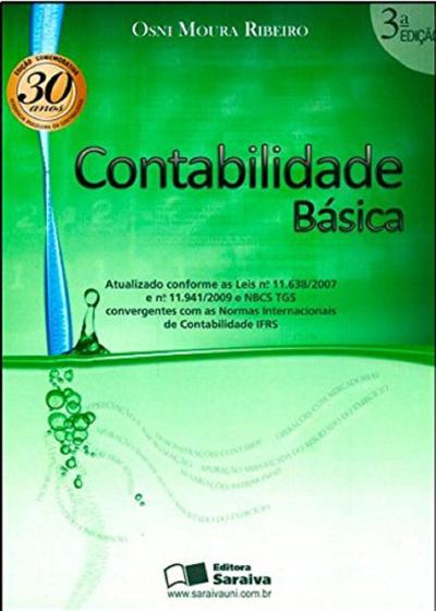 Imagem de Livro - Contabilidade Básica - Editora