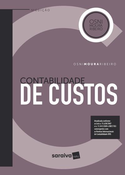 Imagem de Livro - Contabilidade de custos