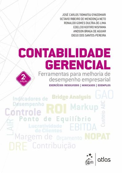 Imagem de Livro - Contabilidade Gerencial - Ferramentas para Melhoria de Desempenho Empresarial