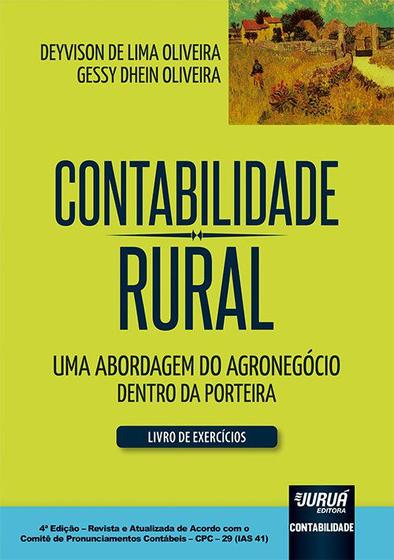 Imagem de Livro - Contabilidade Rural - Livro de Exercícios