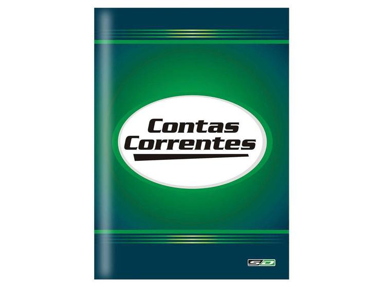 Imagem de Livro Contas Correntes (grande), 100 Folhas, São Domingos - 5107