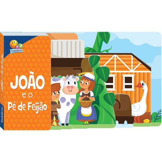 Imagem de Livro - Contos com abas: João e o Pé de Feijão