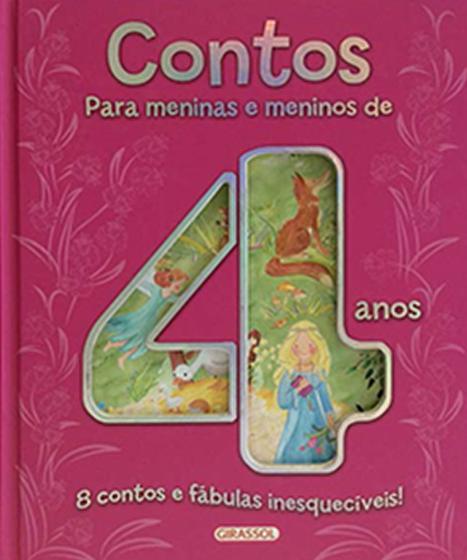 Imagem de Livro - Contos Para Meninas e Meninos de 4 anos