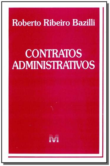 Imagem de Livro - Contratos administrativos - 1 ed./1996