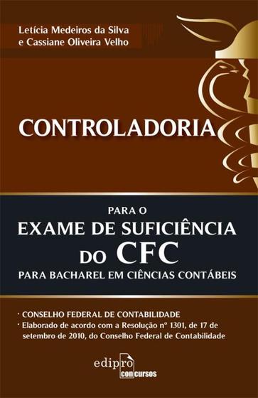 Imagem de Livro - Controladoria para o exame de sufuciência do CFC