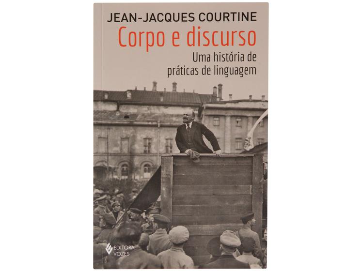 Imagem de Livro Corpo e Discurso Uma história de Práticas de Linguagem Jean-Jacques Courtine