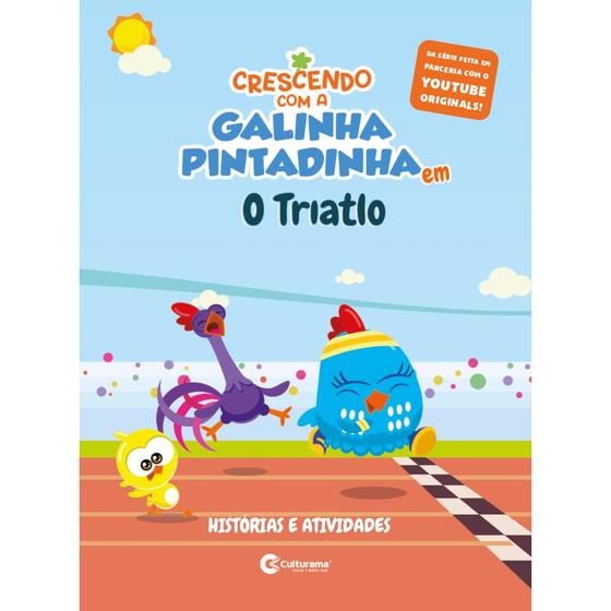 Imagem de Livro - Crescendo com a Galinha Pintadinha - O Triatlo