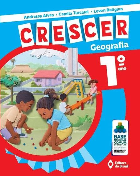 Imagem de Livro - Crescer Geografia - 1º Ano - Ensino fundamental I