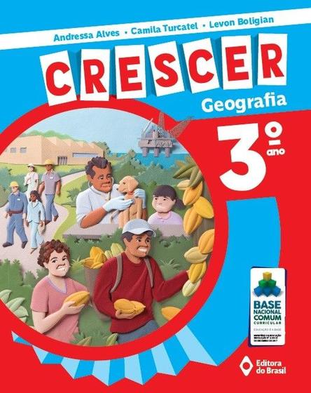 Imagem de Livro - Crescer Geografia - 3º Ano - Ensino fundamental I