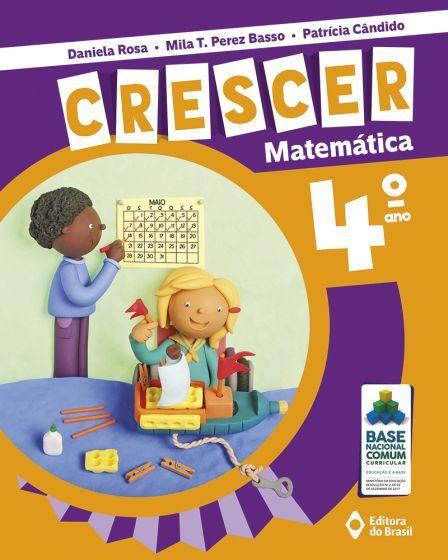 Imagem de Livro - Crescer Matemática - 4º Ano - Ensino fundamental I