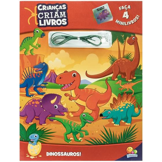 Imagem de Livro - Crianças Criam Livros! Dinossauros