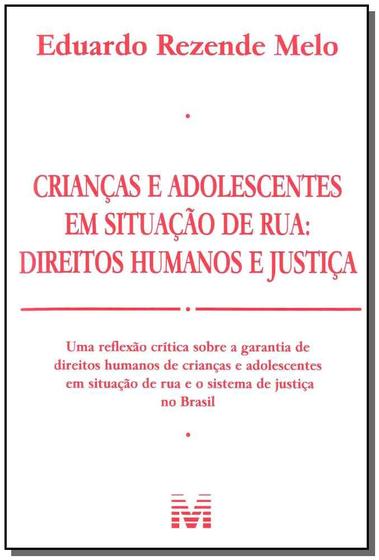 Imagem de Livro - Crianças e Adolescentes em Situação de rua - 1 ed./2011