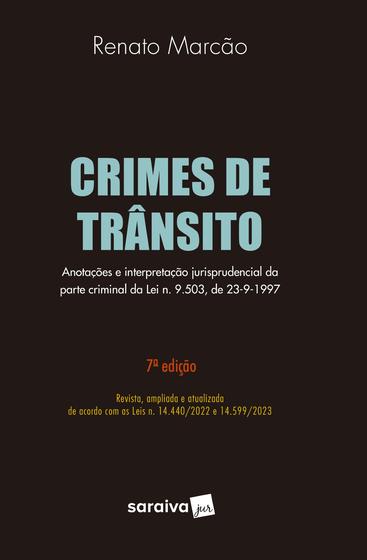 Imagem de Livro - Crimes de Trânsito - 7ª Edição 2024