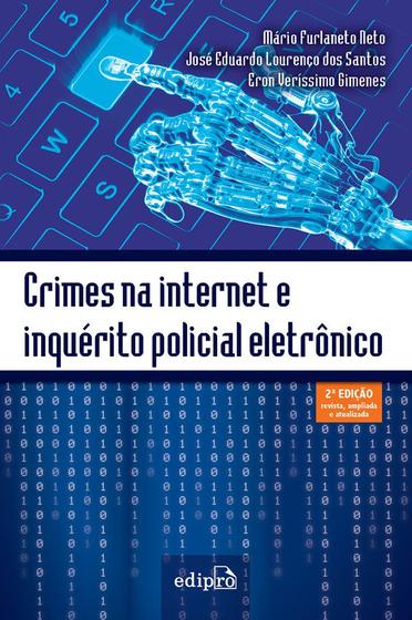 Imagem de Livro - Crimes na internet e inquérito policial eletrônico