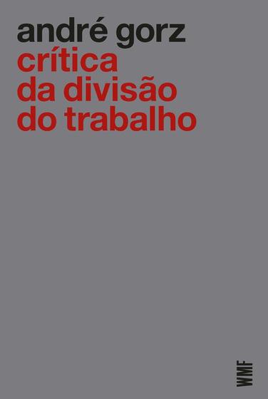 Imagem de Livro - Crítica da divisão do trabalho