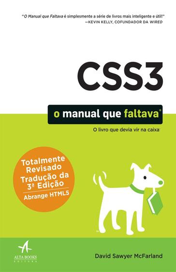 Imagem de Livro - CSS3 o manual que faltava