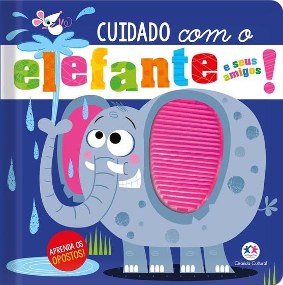 Imagem de Livro - Cuidado com o elefante e seus amigos!