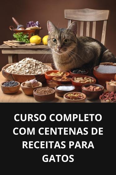 Imagem de Livro curso completo com centenas de receitas para gatos - DUKE EDITORA 