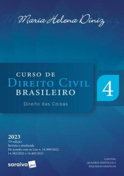 Imagem de Livro Curso de Direito Civil Brasileiro Direito das Coisas Maria Helena Diniz