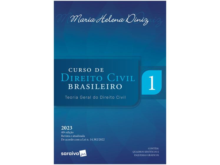 Imagem de Livro Curso de Direito Civil Brasileiro Teoria Geral do Direito Civil Maria Helena Diniz