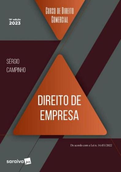 Imagem de Livro Curso de Direito Comercial Direito de Empresa Sergio Campinho