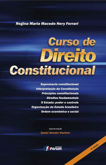 Imagem de Livro - Curso de direito constitucional